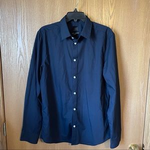 H&M Mens Button Down Dress Shirt Large